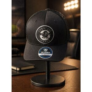 NWT On Top of the World Syracuse Orangeman Flex Fit Baseball Cap Hat Rubber Logo